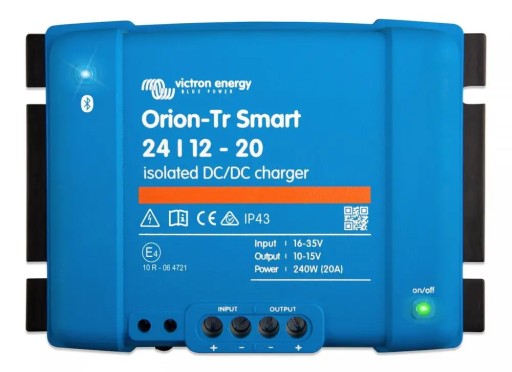 ORI241224120 - Victron ізольований зарядний пристрій Orion - TR Smart 24/12-20A (240W) ORI241224120