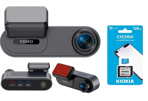 VIOFO WM1 GPS-РЕЄСТРАТОР МАРШРУТУ WIFI BT QHD +128GB