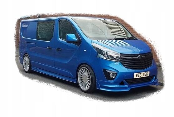 OPVIVSS01 - VIVARO 2, ПОРОГИ, БІЧНІ СПІДНИЦІ, ТЮНІНГ, ПЛАСТИК