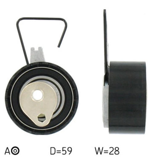 17301 - VKM17301 SKF РОЛИК РЕМЕНЯ ГРМ ROVER FREELANDER 1,8 00-