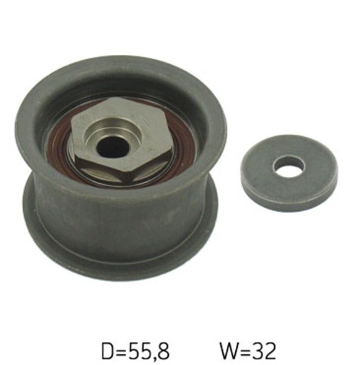 25500 - Vkm25500 SKF ролик ременя ГРМ OPEL V6 2,5