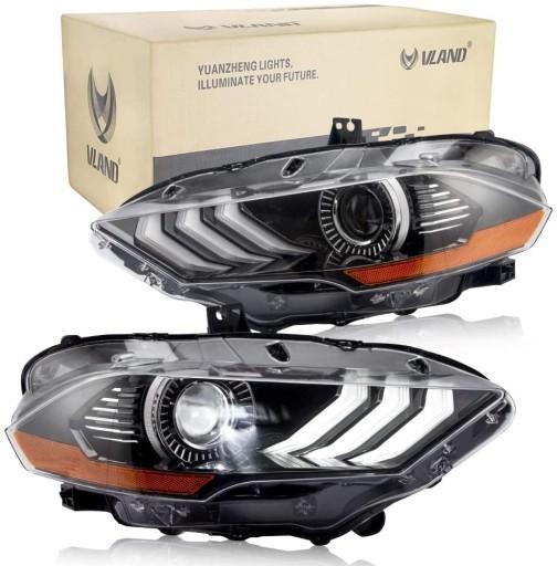 B08HGZ9K73 - VLAND LED ДХО Передние Mustang GT 2018 2019 2020+