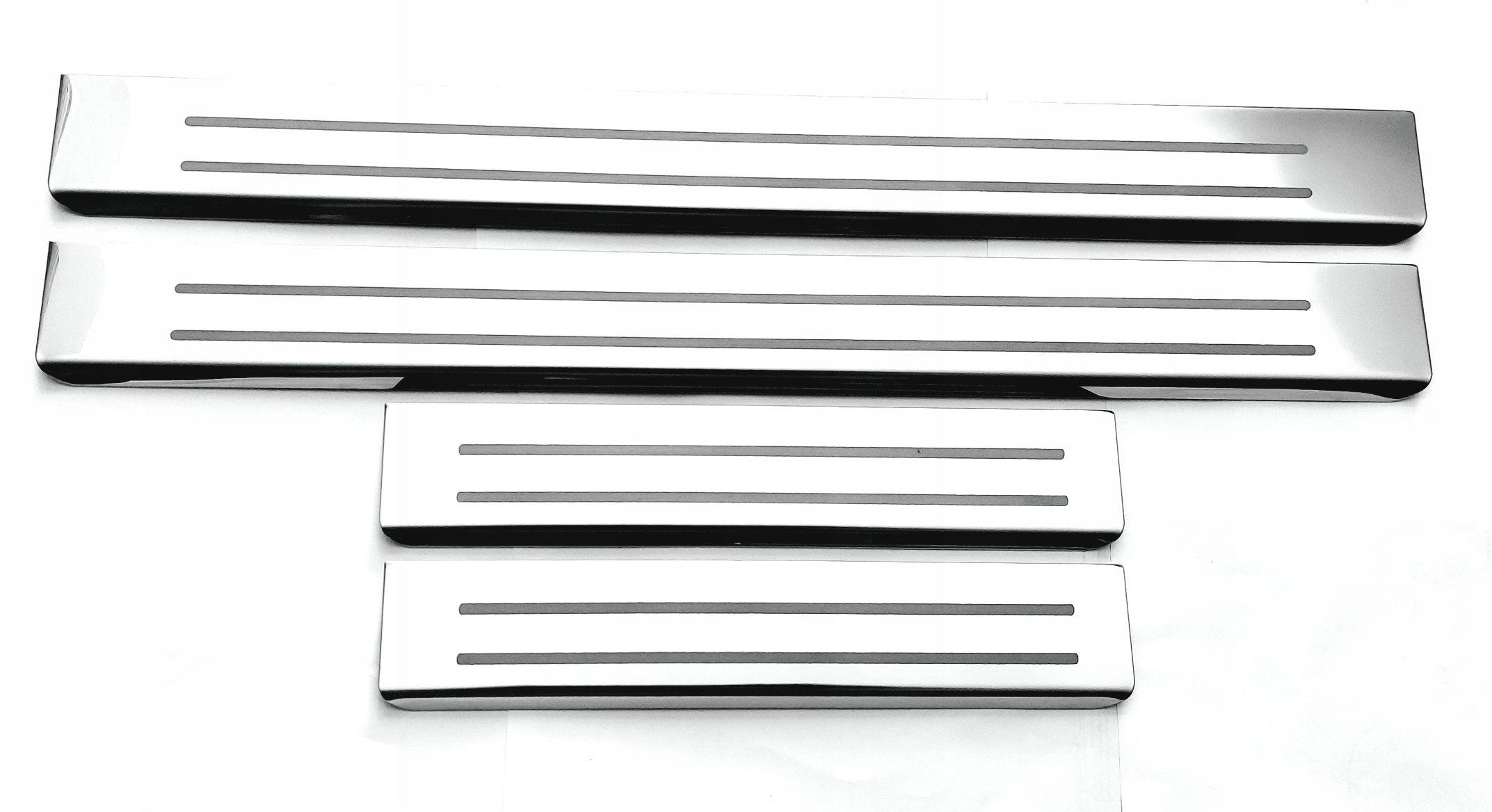 VOLKSWAGEN GOLF IV 4 порогові накладки молдинги сталь