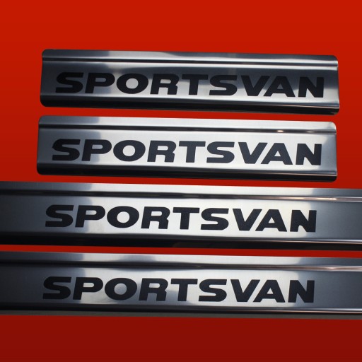 VOLKSWAGEN GOLF SPORTSVAN SPORTSVAN Накладки на пороги, глянцевые, нержавеющая сталь 304 Wy