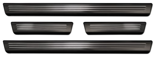 VOLKSWAGEN ID.4 2020 - НАКЛАДКИ БОКОВИНЫ ДВЕРЕЙ