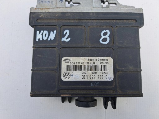 01M927733G 5DG007651-08 - БЛОК УПРАВЛЕНИЯ ДВИГАТЕЛЯ КОМПЬЮТЕРА VOLKSWAGEN 01M927733G 5DG007651-08