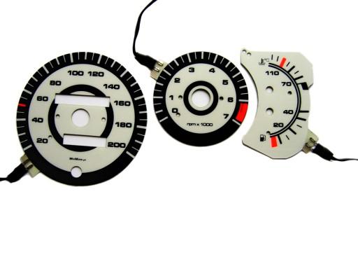 VOLKSWAGEN POLO 86C диски одометра INDIGLO шаблон 1