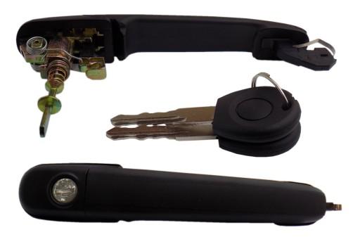 9524Z-41 - VOLKSWAGEN POLO РУЧКА ПЕРЕДНЯЯ ЧЕРНАЯ ЛЕВАЯ ПРАВАЯ