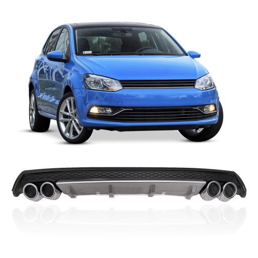 VOLKSWAGEN POLO V ДИФФУЗОР, ЗАДНИЙ БАМПЕР