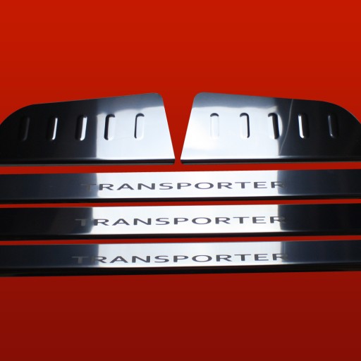 VOLKSWAGEN T2 Накладки на пороги TRANSPORTER Нержавіюча сталь 304 Оздоблення після