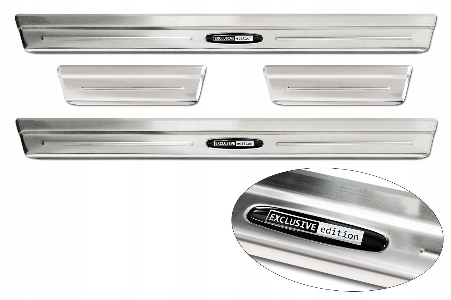 VOLKSWAGEN TAIGO накладки на пороги