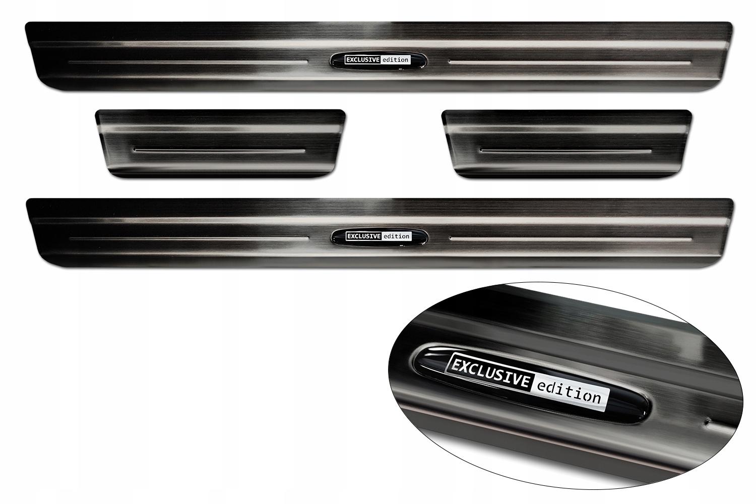 VOLKSWAGEN TAIGO накладки на пороги