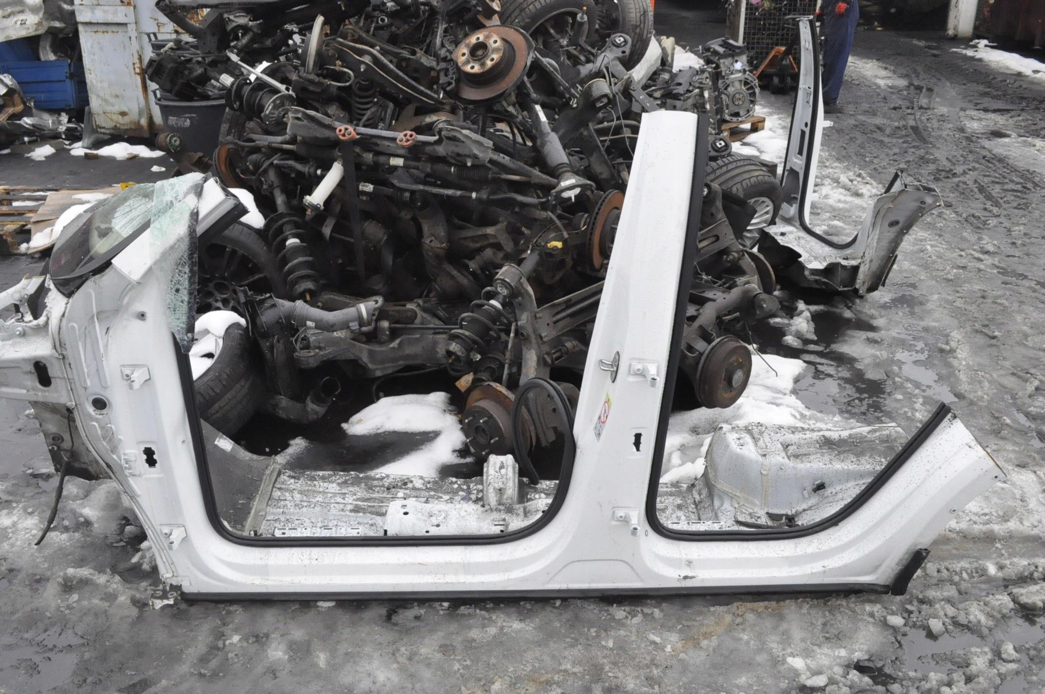 VOLKSWAGEN TIGUAN II СТОЙКА A B C ПОРОГ ЛЕВЫЙ ДЛИННЫЙ