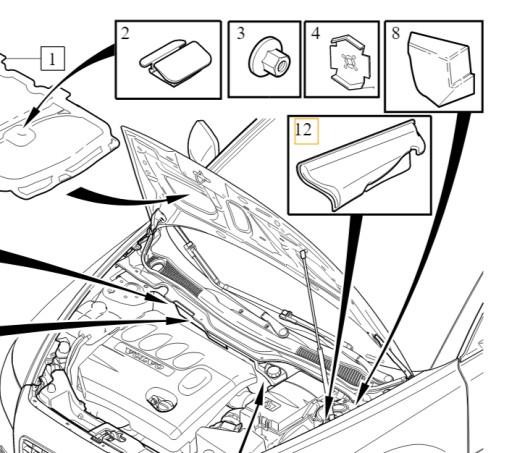 30740478 - VOLVO C30 C70 S40 V50 лівий Бризговики OE