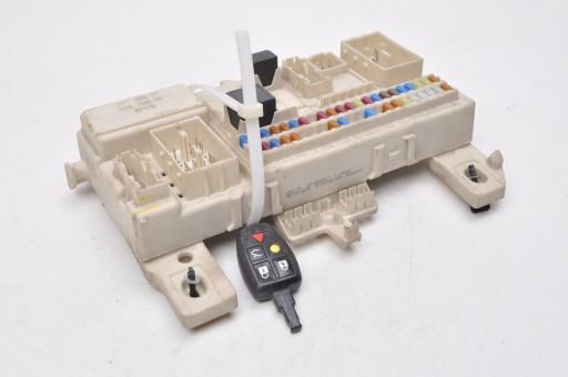 VOLVO C30 S40 V50 C70 КОРОБКА BSI МОДУЛЬ 31254317 КЛЮЧ