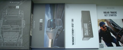 VOLVO FH Польська інструкція з експлуатації для Volvo FH 2012 + тахограф + CASE + ярлик