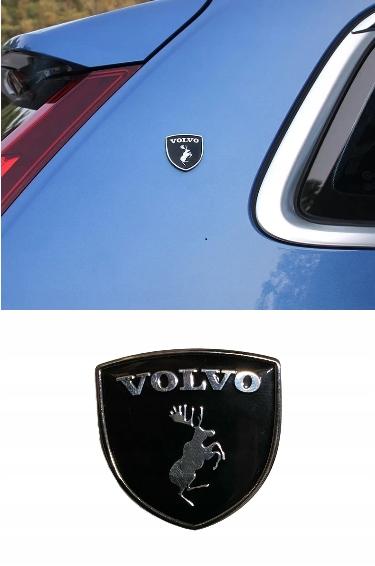 VOLVO LOS PRANCING MOOSE ЭМБЛЕМЫ ЗАКРЫЛКИ БРЫЗГОВИКИ