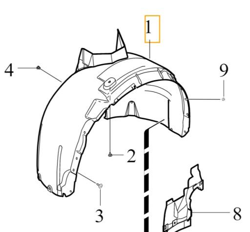 RP3122 - Задний тормозной диск Kawasaki KLR 650 95-04