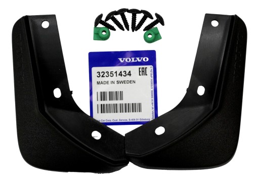 Комплект передніх бризговиків VOLVO S60 III V60 II OE 316