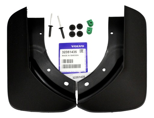 Комплект задніх бризговиків VOLVO S60 III V60 II OE 316502