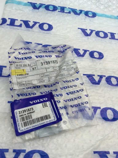 31391873 - VOLVO S90 II R-DESIGN ЕМБЛЕМА ЗАДНІХ ДВЕРІЙ OE ​​31391873 новий оригінал