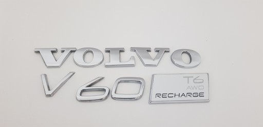 V-60 - VOLVO V60 T6 AWD RECHARGE 2018-2023 ЗАДНЯ ЕМБЛЕМА 27543