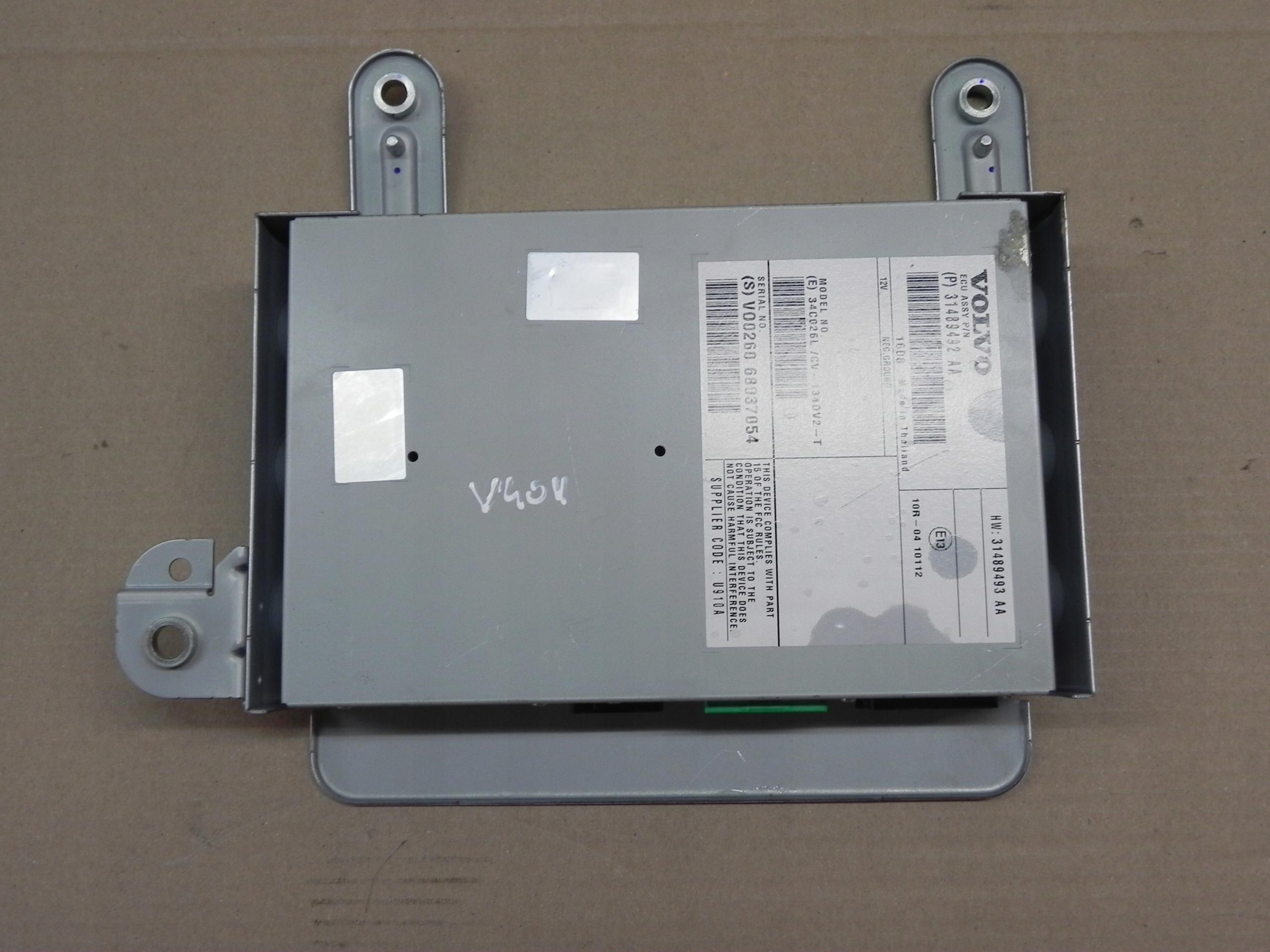 31489492 - VOLVO V40 II S40 радио усилитель радио ECU