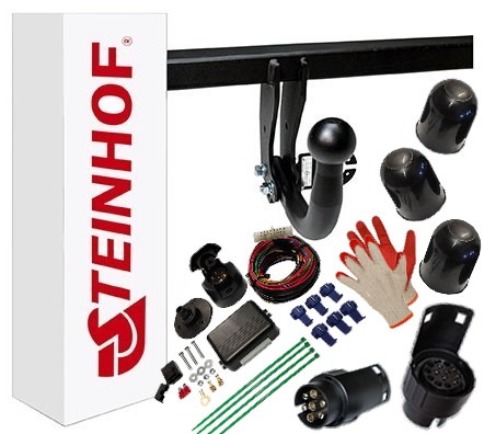 VOLVO V50 KOMBI 2004-12 S40 II2 СЕДАН БУКСИРУВАЛЬНИЙ ГАК З МОДУЛЕМ 7PIN13 ЖГУТ ПРОВОДІВ