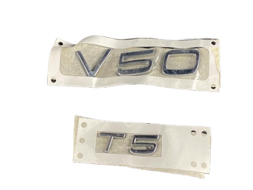 8620310 9157135 - VOLVO V50 T5 ЕМБЛЕМА МАРКУВАННЯ НА ЗАДНІХ ВОРІТАХ