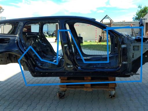 VOLVO V60 II S60 III 2018+ ЦЕНТРАЛЬНА СТОЙКА БІЧНА ПРАВА ПОРІГ