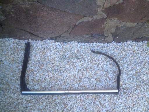 31253173 - VOLVO V70 XC70 рамка молдинг хром Двері задня ліва