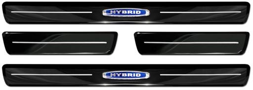 VOLVO XC40 2017 - НАКЛАДКИ НА ПОРОГИ