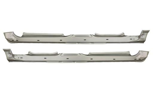 9057011 - VOLVO XC60 08-17 ПОРОГИ ПОРОГИ ЦИНК KLOKKER LE + PR