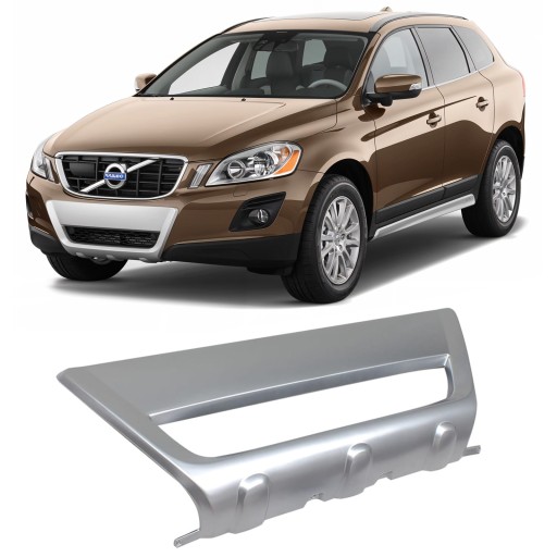 VOLVO XC60 I 2008-2013 КРЫШКА ПЕРЕДНЕГО БАМПЕРА 30764993