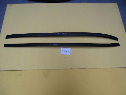 VOLVO XC60 РЕЙЛІНГИ РЕЙЛІНГИ ЧОРНИЙ КОМПЛЕКТ