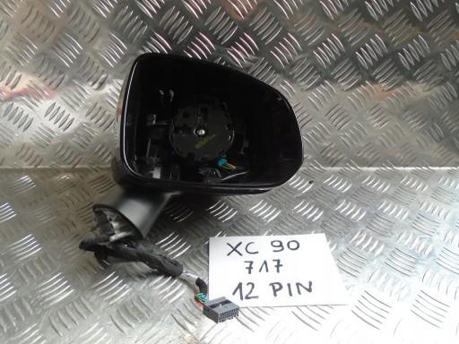 VOLVO XC90 II ДЗЕРКАЛО ПРАВЕ EU 12 PIN 717