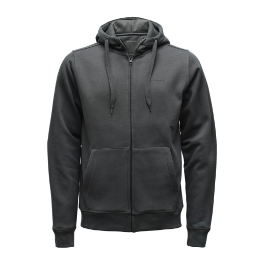 Толстовка VOLVO на блискавці XS темно-сіра OE