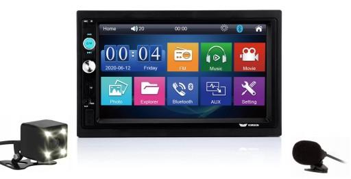 Vordon HT-852bt автомобільний радіоприймач 2din + камера