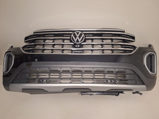 Vw atlas 2024 25 sel cross sport передній бампер в зборі з решіткою 3cn807221f