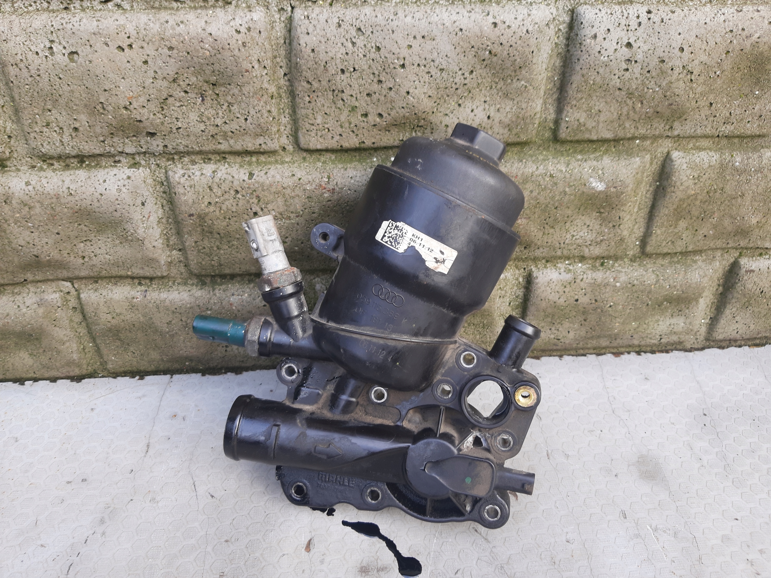 059115389K - VW AUDI 3.0 CDU КОРПУС БАЗА ФИЛЬТРА ТЕРМОСТАТ