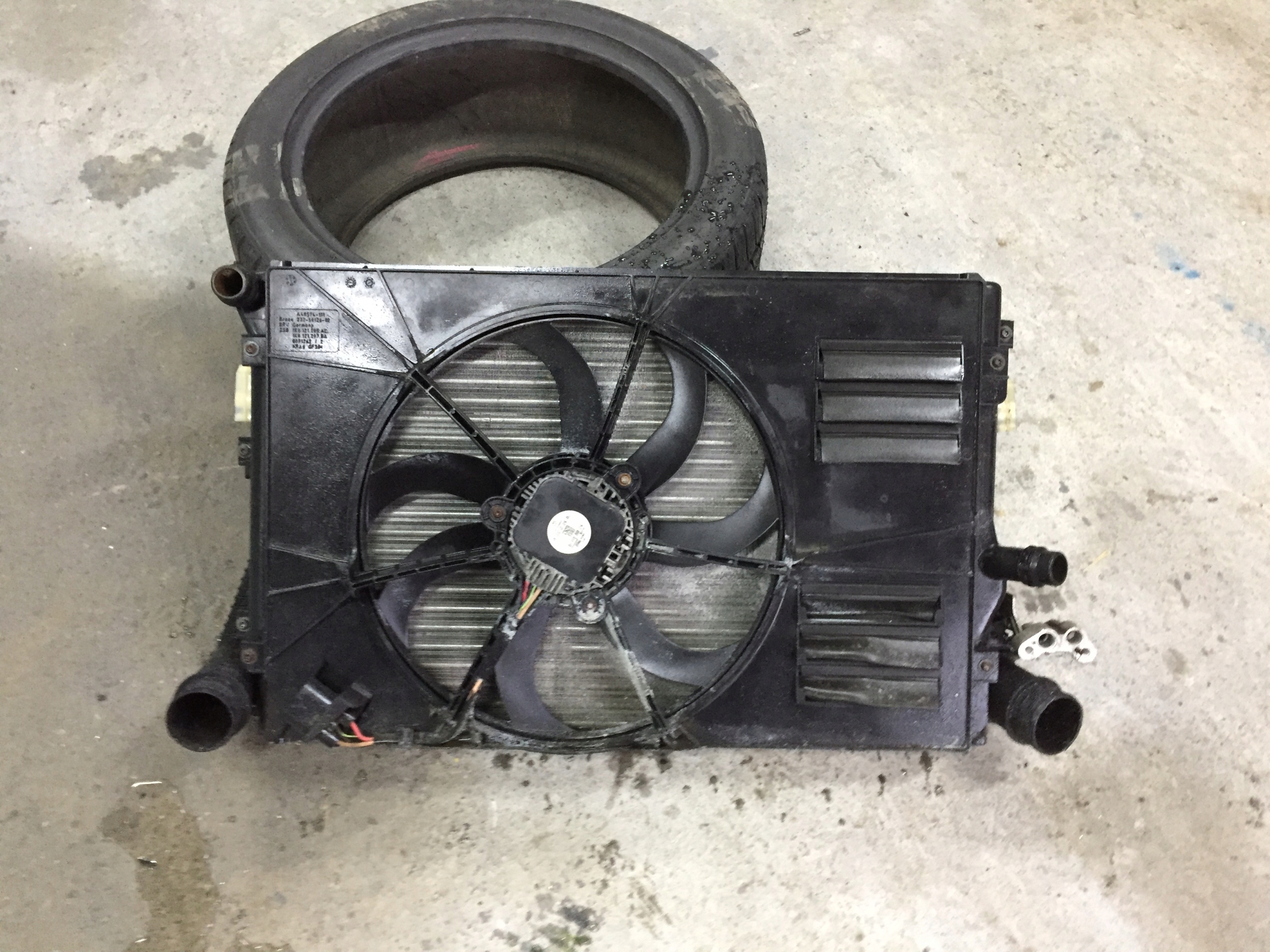 VW AUDI SKODA 1K0959455FB ВЕНТИЛЯТОР РАДІАТОРА