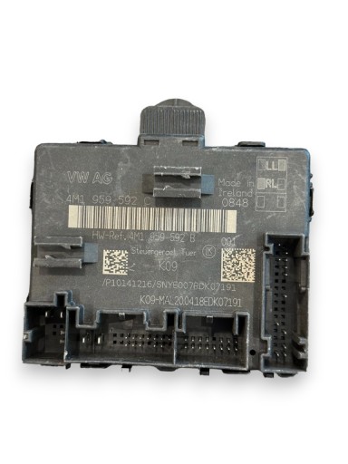 Модуль керування дверима VW Audi Skoda Seat 4M1959592C 4M1959592B
