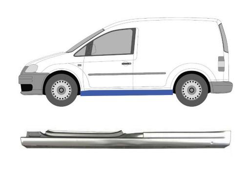 3326990350 - VW CADDY 2010-2015 ПОРОГ ЛЕВЫЙ