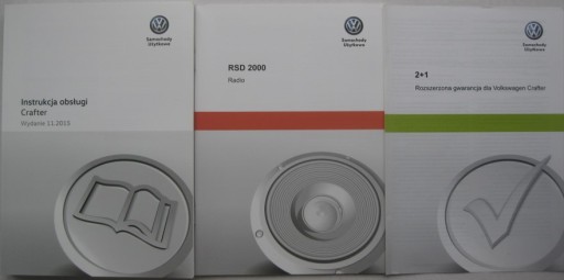 VW CRAFTER I 2011-2016 Руководство по эксплуатации на польском языке