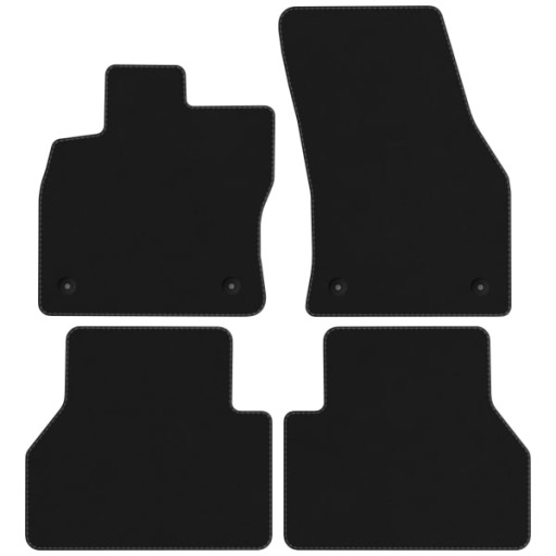 VW Caddy California з 2020 велюрові килимки LUX