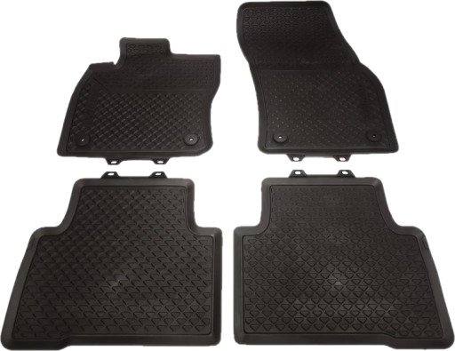 Резиновые коврики vw plus - tiguan/touran (mqb) 5qb061550041