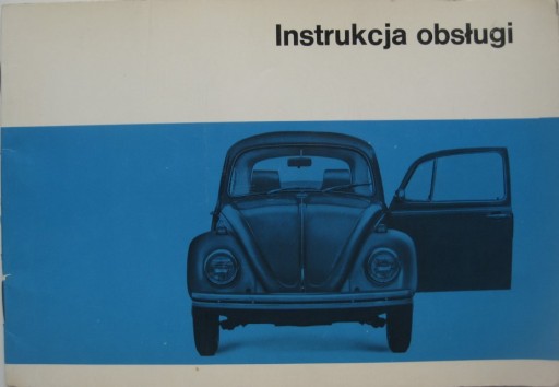 VW GARBUS 1969 польский VW Garbus руководство пользователя оригинал на польском языке