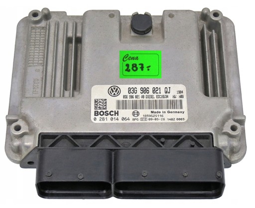 0281014064 03G906021QJ EDC16U34 - VW GOLF 1.9 КОМП'ЮТЕР КОНТРОЛЕР 0281014064