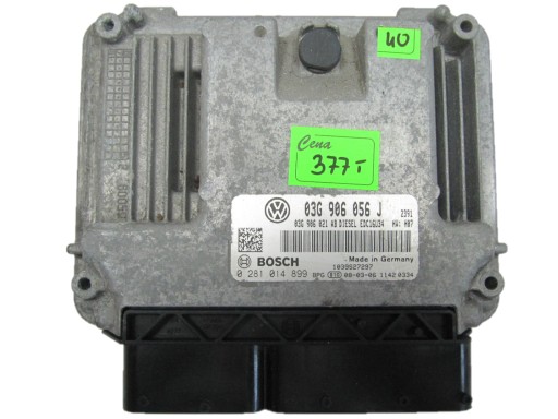 0281014899 03G906056J EDC16U34 - VW GOLF 1.9 TDI КОНТРОЛЕР КОМП'ЮТЕРА 0281014899