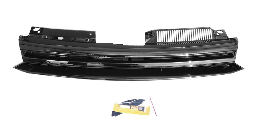 VW GOLF 6 MK6 VI 08 -13 ЧОРНА РЕШІТКА РАДІАТОРА JOM